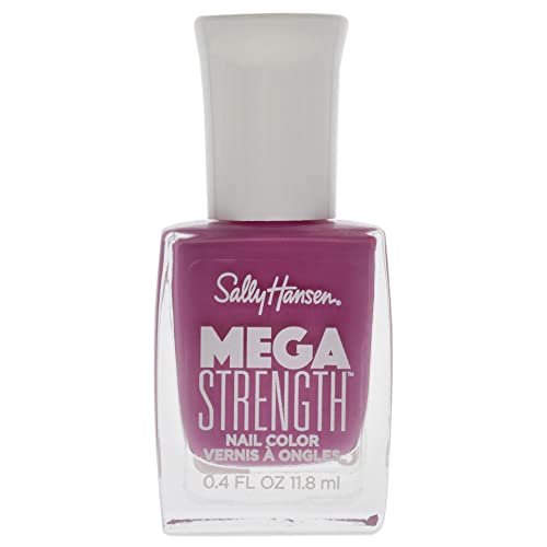 Sally Hansen Mega Strength Nail Color - 053 Queen Trident Nail Polish Women 0.4 oz Beauty & Personal Care Sally Hansen