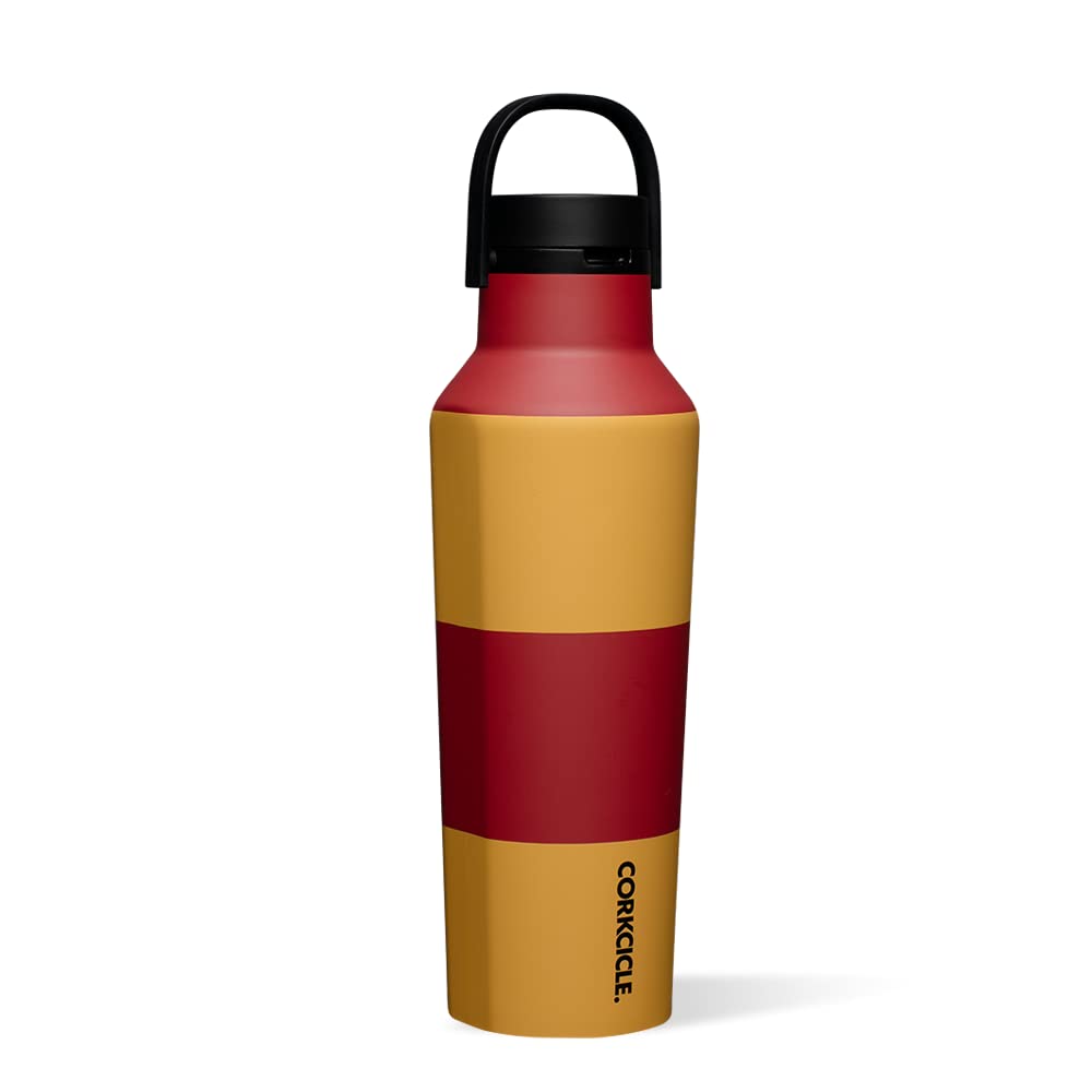 Corkcicle Harry Potter Gryffindor Insulated Canteen Travel Water Bottle, Triple Insulated Stainless Steel, Keeps Beverages Cold for 25 Hours or Warm