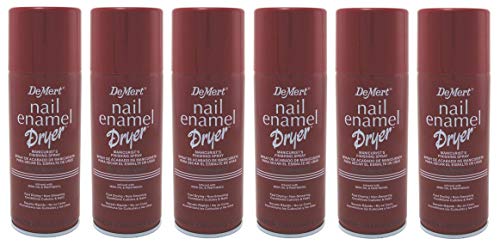 Demert Nail Enamel Dryer Spray 7.5 Ounce (Pack of 6) Beauty & Personal Care Demert