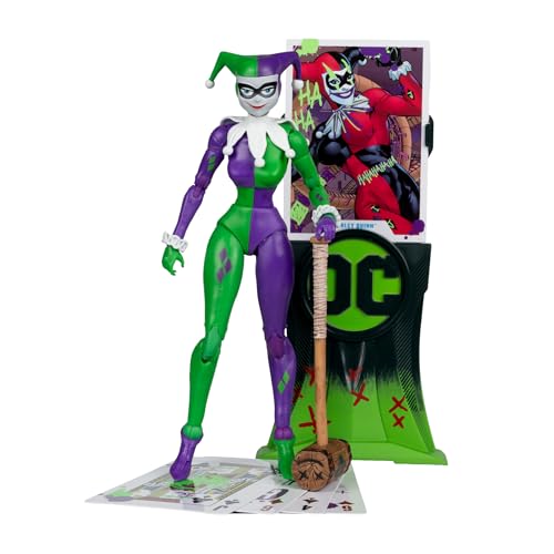 McFarlane DC Multiverse Action Figure Harley Quinn (DC Classic) Jokerized (Gold Label) 18 cm