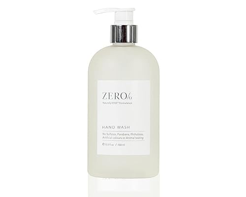 Gilchrist & Soames Zero% Unisex Hand Wash - Naturally Kind Sulfate, Paraben & Cruelty-Free Soap, Refreshing Botanical Scent Infused with Glycerin