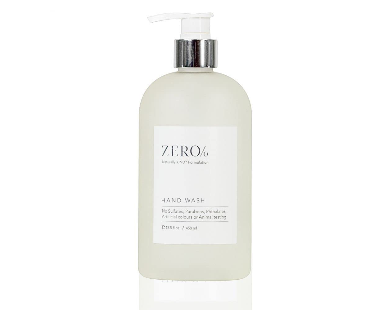 Gilchrist & Soames Zero% Unisex Hand Wash - Naturally Kind Sulfate, Paraben & Cruelty-Free Soap, Refreshing Botanical Scent Infused with Glycerin