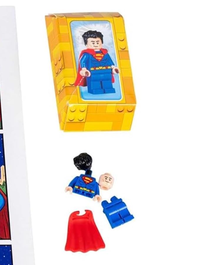 LEGO Super Heroes DC Superman (2025) Minifigure - Superman to The Rescue (with Removable Cape)