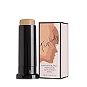 KRISTOFER BUCKLE Triplicity® Perfecting Foundation Stick, 0.4 oz. | Primes Skin, Provides Buildable Coverage & Has A Soft-Focus Effect | Tan
