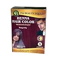 PIA Beauty Henna Hair Color Kit - Black - 30 Minute Ayurvedic Hair Dye with Serum - 100% Grey Coverage |Color mix+ Shine Serum | For Men & Women