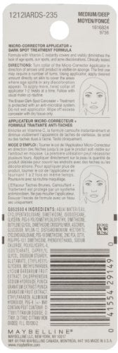 Maybelline New York Instant Age Rewind Eraser Dark Spot Concealer Plus Treatment, Medium/Deep, 0.2 Fluid Ounce