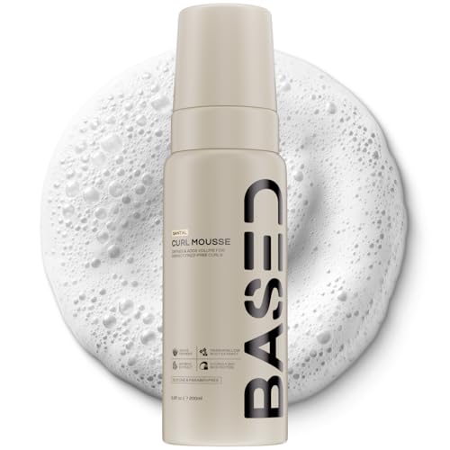 BASED Curl Mousse - Instant Volume & Definition with Flexible Hold - Lightweight Formula with Agave & Rice Protein - Non-Toxic, Silicone Free for All Beauty and Personal Care BASED BODYWORKS Default Title