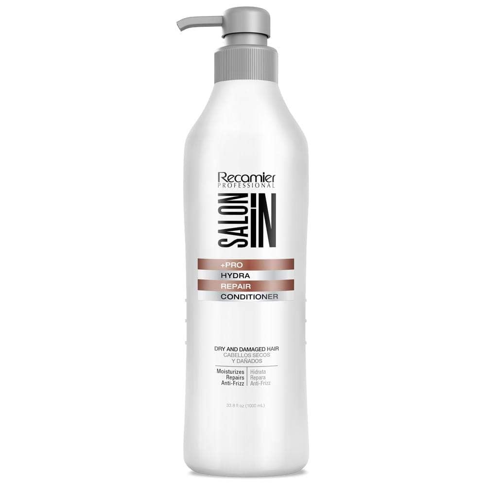 Recamier Professional Salon In +Pro Hydra Repair Hair 3 pack kit - Shampoo 33.8oz + Conditioner 33.8oz + Deep Treatment Mask 10.58oz