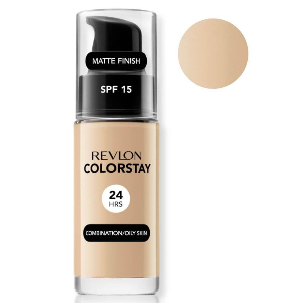 Revlon Colorstay Liquid Makeup Foundation with Pump - 180 Sand Beige