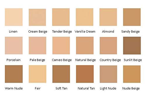 Jolie Liquid Powder Mineral Foundation, Super Silky Hydrating Oil-Free Makeup, SPF 15 Mineral Sunscreen & Primer - Vitamins A, C & E Antioxidants,