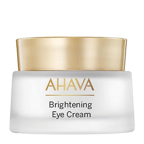 AHAVA Brightening Eye Cream- Brightens Dark Circles, Reduce Wrinkles, enriched with Exclusive Osmoter & 3D Complex of anti-aging Dunaliella Algea, 0.5
