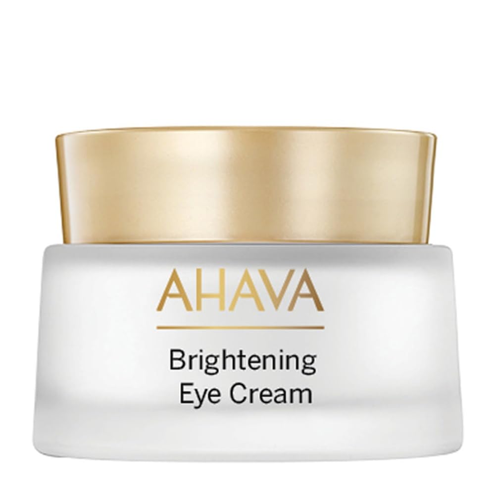 AHAVA Brightening Eye Cream- Brightens Dark Circles, Reduce Wrinkles, enriched with Exclusive Osmoter & 3D Complex of anti-aging Dunaliella Algea, 0.5