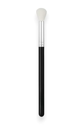 F.A.R.A.H In My Crease 235 - Vegan Eyeshadow Blending Brush for Crease Definition - Soft Synthetic Bristles, Brass Ferrule & Wooden Handle - Deluxe