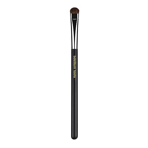 Bdellium Tools Professional Makeup Brush - Maestro Series 758 Large Smudge - with Natural Fibers, For Smoky Eye (Black, 1pc)