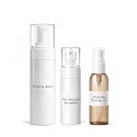 TAZTIR Antique Bronze Mousse Face Bronzer Micro-Mist Spray with Bronzer Shining Oil Set, Mousse/Spray/Oil Trio Set, Natural Bronzer, Moisturizing
