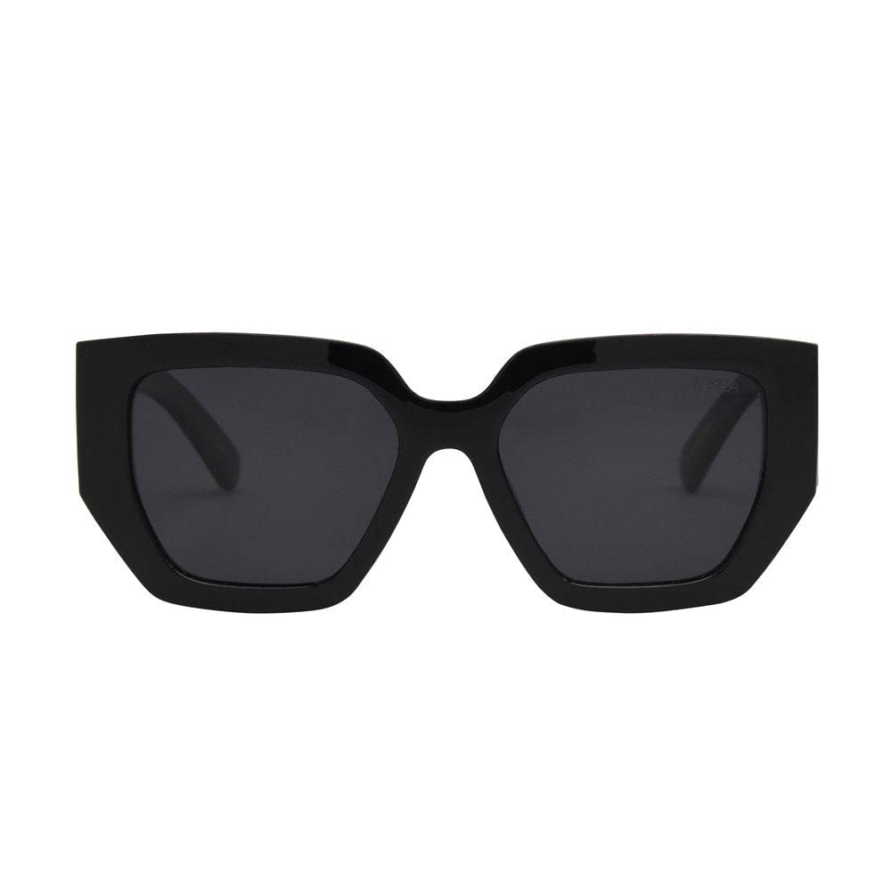 I-SEA Women's Sunglasses - Olivia (BLACK/SMOKE POLARIZED)