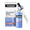 Neutrogena Collagen Bank 15% Vitamin C Face Serum, Vitamin C Serum for Face Helps Build Collagen for Glowing, Plumper Looking Skin, Uneven Skin Tone