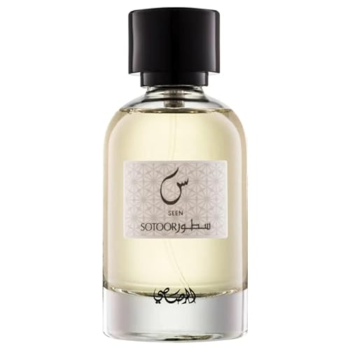Rasasi Sotoor Seen EDP - Eau De Parfum 100 ML (3.8 oz) | Elegant Unisex Fragrance | Sweet Fruity Aroma Blended with Musk and Patchouli Perfumes