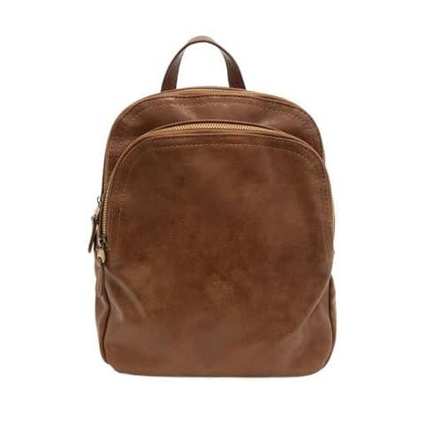 Joy Susan Women's Fashion Frankie Soft Backpack - Saddle