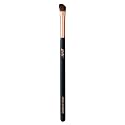 Skone Cosmetics Angle Shadow Brush - Luxe Premium Rose Gold and Synthetic Black Eye Shadow Angle Brush - Professional Grade Nylon Angled Shading