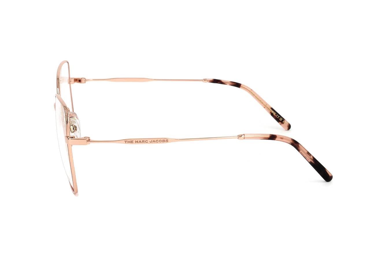 Marc Jacobs Women's Modern Cat Eye/Butterfly Sunglasses, Gold Nude, 55