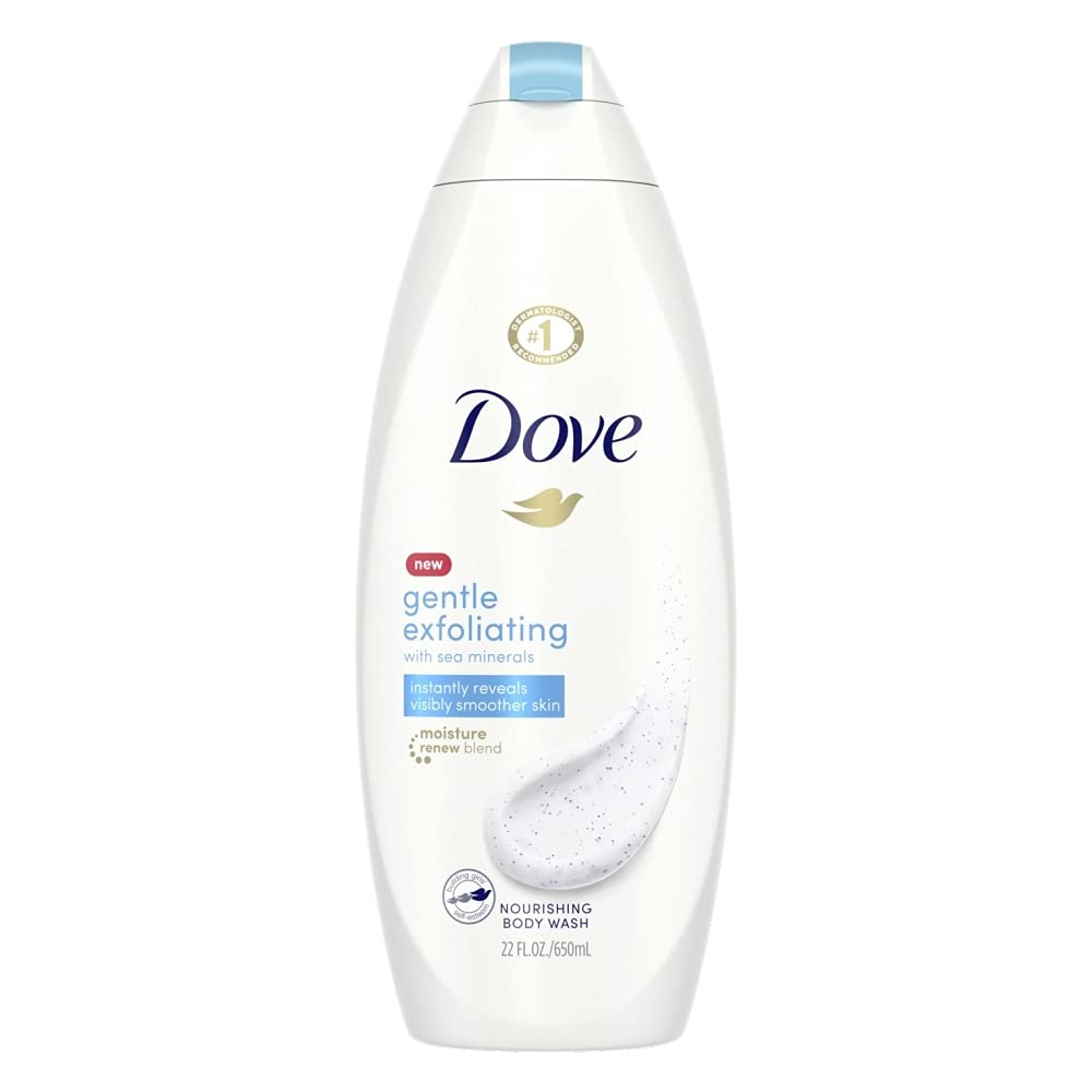 Dove Body Wash Gentle Exfoliating 22 oz (2 count) Beauty & Personal Care Dove