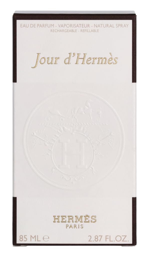 Hermes Jour D'hermes Eau de Parfum Spray for Women, Refillable, 2.87 Fluid Ounce