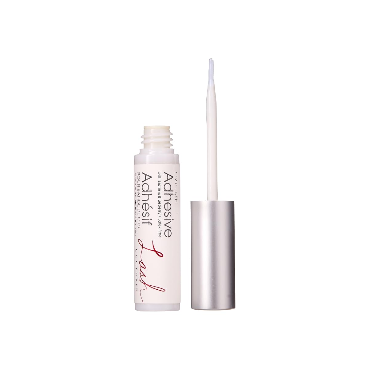 KISS Lash Couture, Lash Glue, Super Strong Strip Lash Adhesive, White, Includes Lash Adhesive, Long Lasting Wear, Can Be Used with Strip Lashes