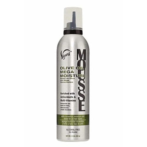 Vigorol Olive Oil Hair Care Mousse, 12 Fluid Ounce - 6 per case.