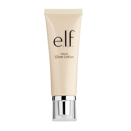 e.l.f. Beautifully Bare Natural Glow Lotion With Aloe, Luminous Gold, Net 0.85 Fl Oz
