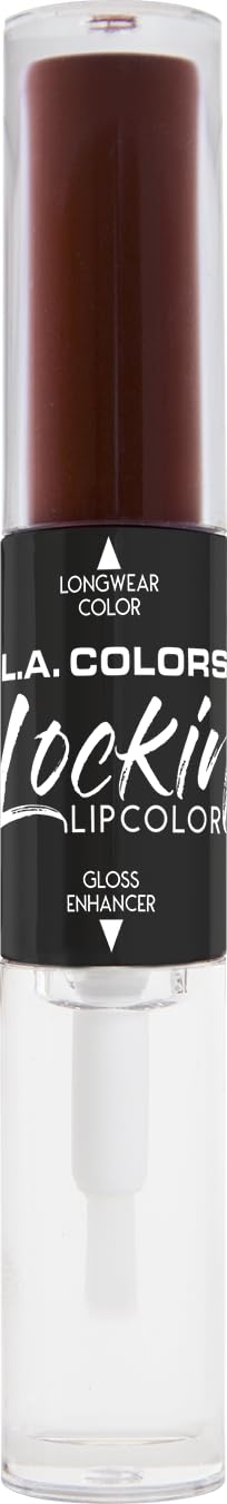 L.A. COLORS Lockin Lip Color, Goth Chic CLG374