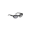 Saint Laurent Women's SL M115 Sunglasses, Black, One Size