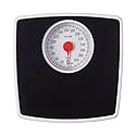 Taylor Precision Products 48325072 Silver/Black Mechanical Bathroom Scale with 5" Sphere