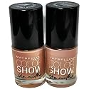 Maybelline Color Show Limited Edition The Nudes Nail Polish, 753 Bare Beige (2 Pack) Beauty & Personal Care MAYBELLINE
