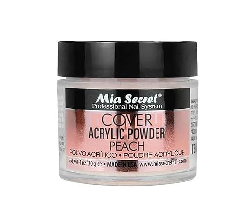 Mia Secret Acrylic Powder Cover - Easy to Apply - Peach 1 oz. Beauty & Personal Care Mia Secret