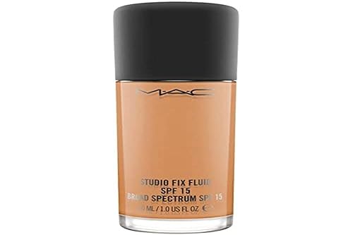 MAC Studio Fix Fluid Natural Matte Foundation SPF 5, nw43, 1 Fl Oz