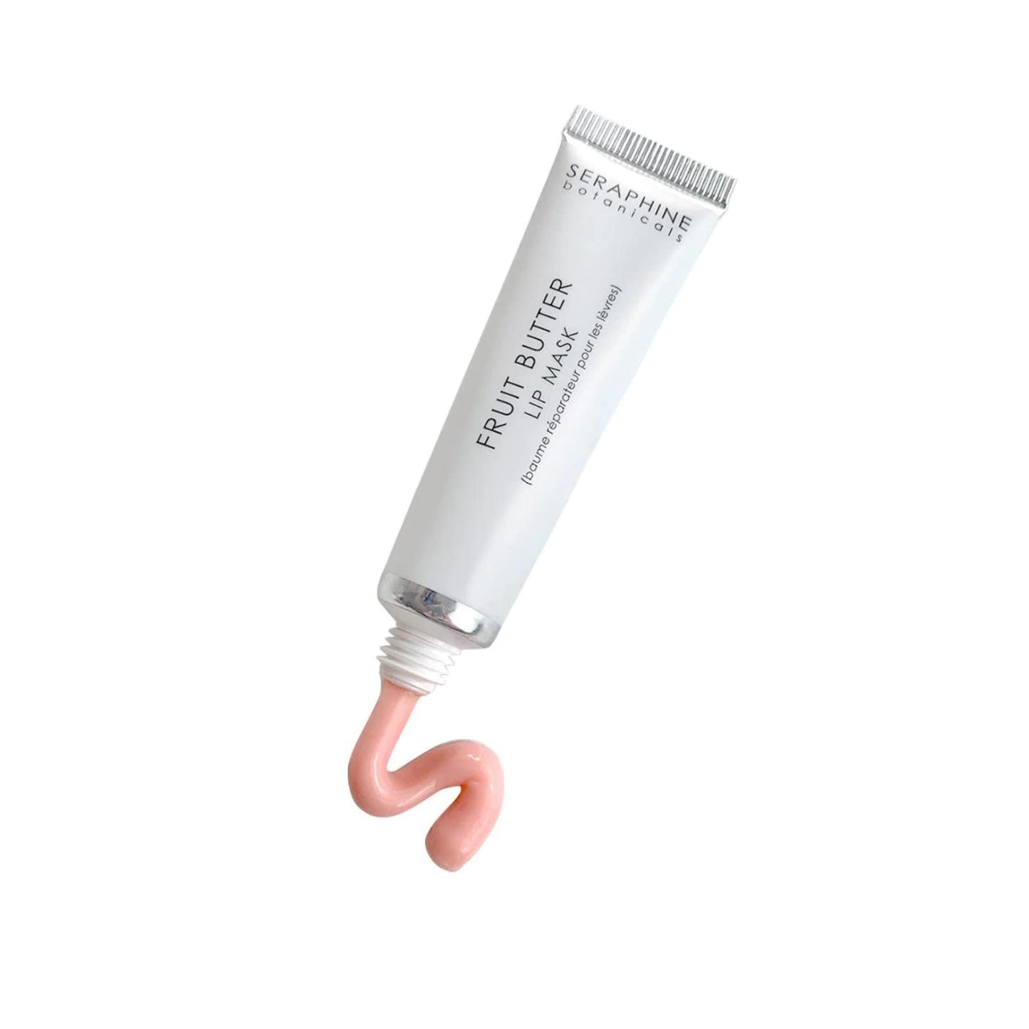 Seraphine Botanicals Fruit Butter Restorative Lip Mask Overnight Gel Balm Repair Dry, Chapped Lips Instant Hydration, Softness & Elasticity with Shea