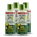ORS Olive Oil Anti-Frizz Glossing Hair Polisher 6.0 Ounce (Pack of 4)