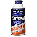Barbasol Thick & Rich Shaving Cream, Sensitive Skin 10 oz (Pack of 3)