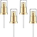 4 Pieces Replacement Foundation Pumps for Double Wear Foundation, Gold