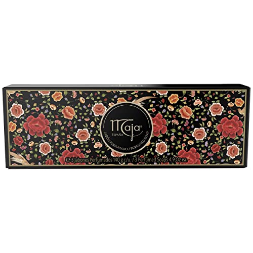 Myrurgia Maja for Women - 3 x 4.9 oz Soap