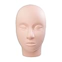 LASHVIEW Lash Mannequin Head, Practice Training Head for Make Up and Lash Extention,Cosmetology Face Head,Soft-Touch Rubber,Easy to Clean by Skincare