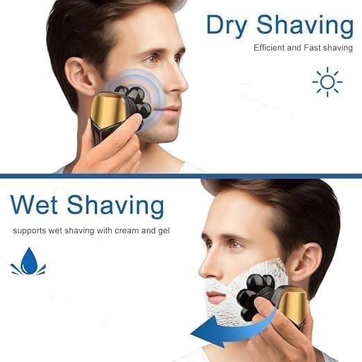 CYRMPQ Electric Razor for Men, 5 in 1 Shaver for Men Electric Shaver Powerful Bald Head Shaver Beard Shaving Machine for Men Razor Husband Boyfriend Beauty and Personal Care CYRMPQ
