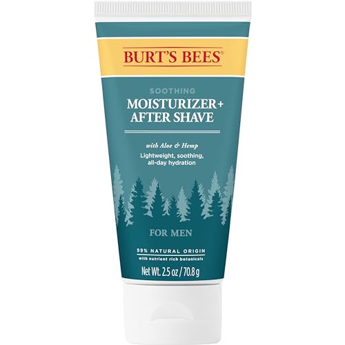Burts Bees Soothing Moisturizer Plus After Shave Men 2.5 oz