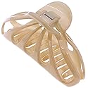 Camila Paris CP3054 French Hair Clip for Women with Thick, Long and Curly Wavy hair, Beige, No Slip Girls Fashion Styling Hair Accessory, Strong Hold