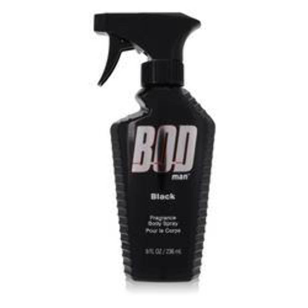 Bod Man Black by Parfums De Coeur Body Spray 4 oz for Men