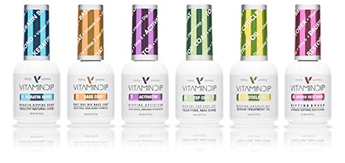 NEW Triple Vitamin Dip Liquid Set for your choice (Set of 6: Step 1,2,3,4,5,& 6) Beauty & Personal Care Triple Vitamin Dip