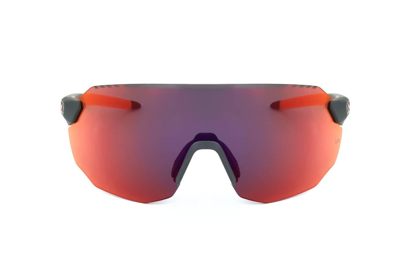 Under Armour UA HALFTIME Matte Grey Orange/Orange Multilayer 99/1/120 unisex Sunglasses