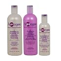 ApHogee Shampoo for Damaged Hair 16 Fl Oz, ProVitamin Leave-In Conditioner 16 Fl Oz, Keratin 2 Minute Reconstructor 8 Fl Oz Set