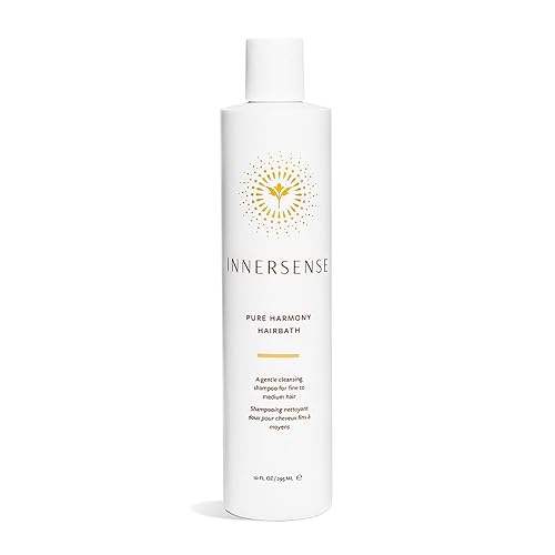 INNERSENSE Organic Beauty - Natural Pure Harmony Hairbath Shampoo | Non-Toxic, Cruelty-Free, Clean Haircare (10oz)